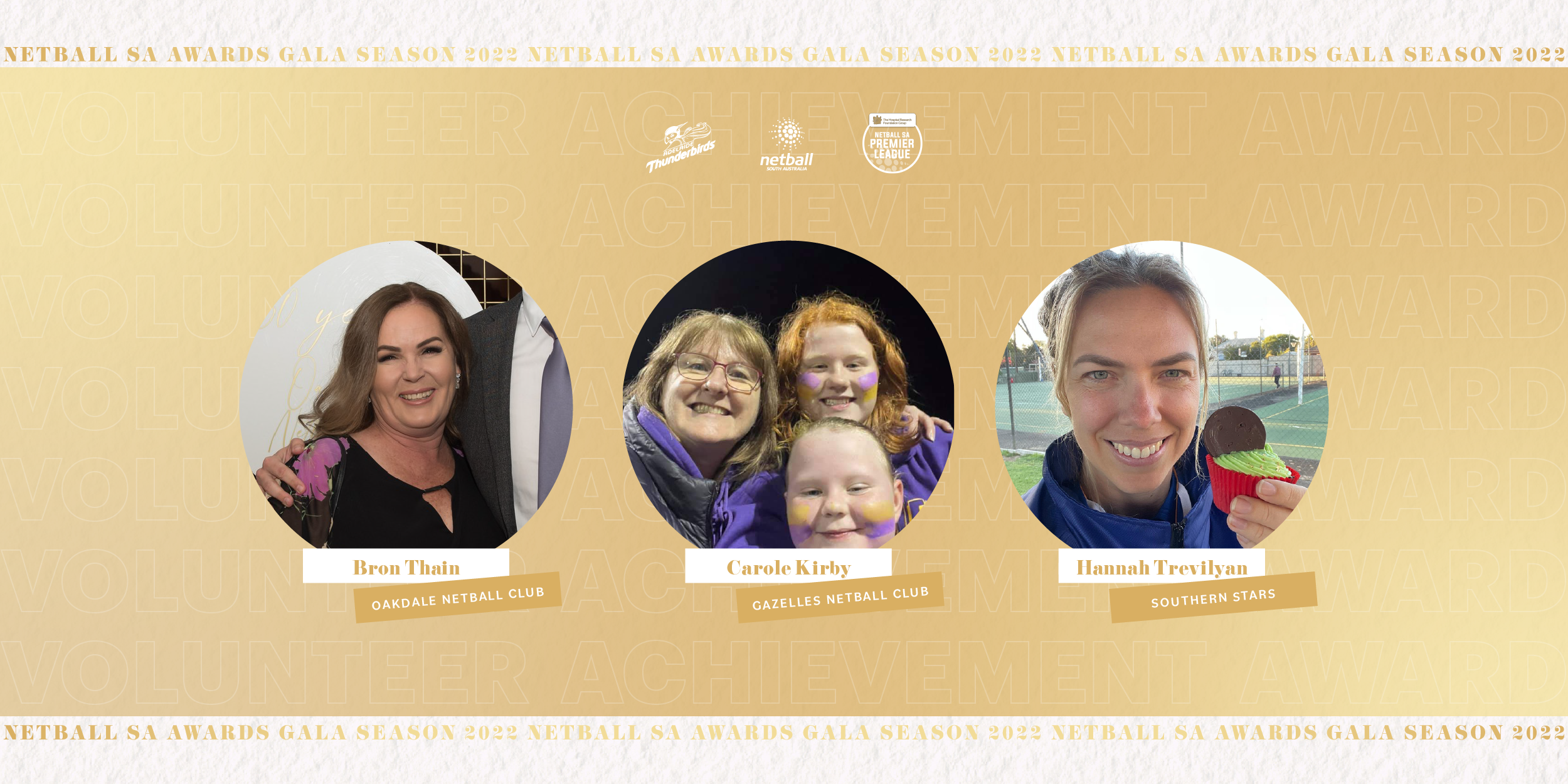 REVEALED: SIX finalists for the 2022 Netball SA Awards – HCF Volunteer ...