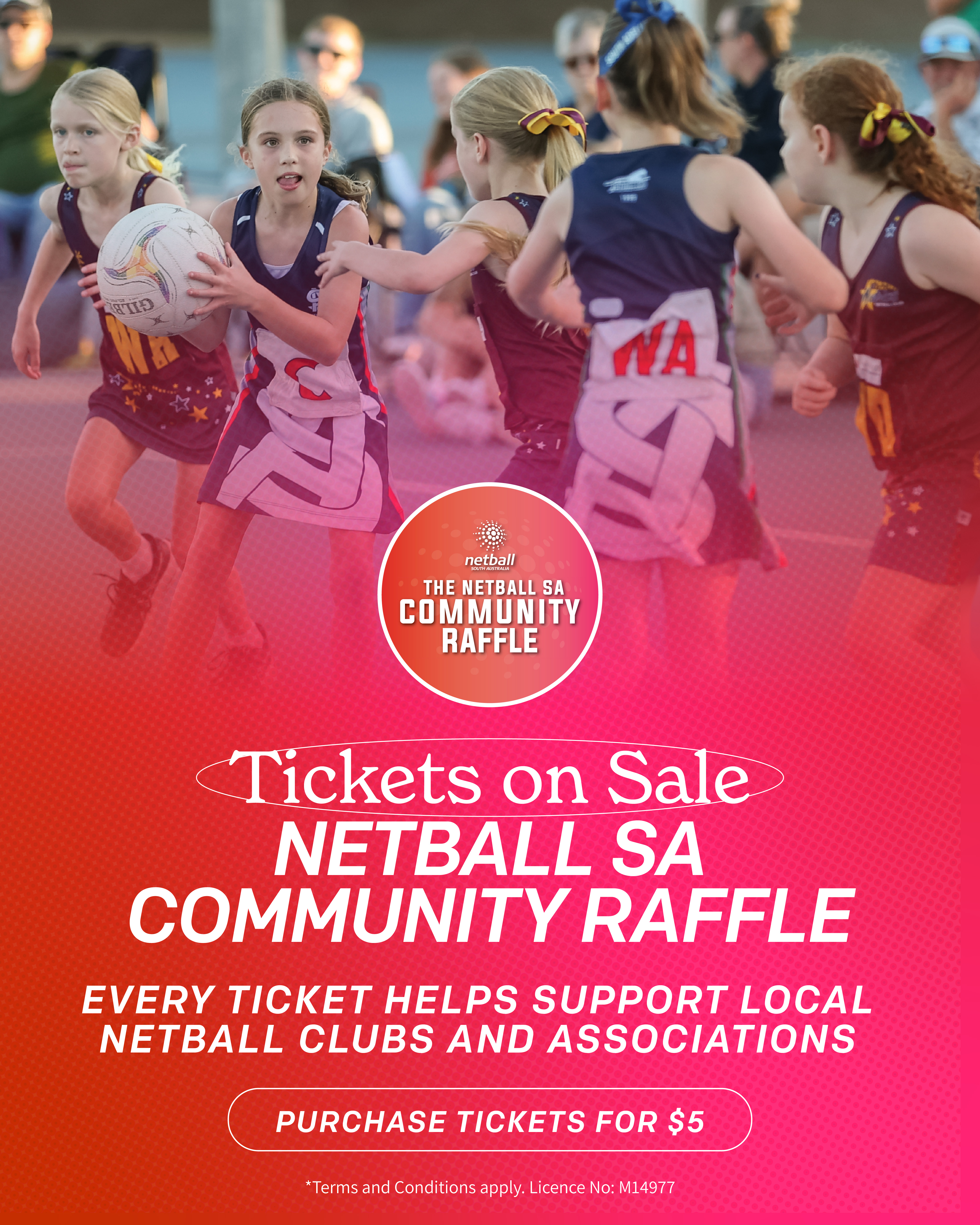 Community Raffle Social Tile